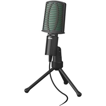 Микрофон  Ritmix RDM-126 Black\Green