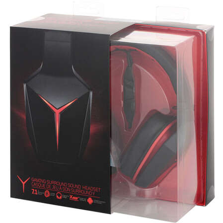 Гарнитура Lenovo Y 7.1 Gaming Stereo Sound Headset-ROW Black