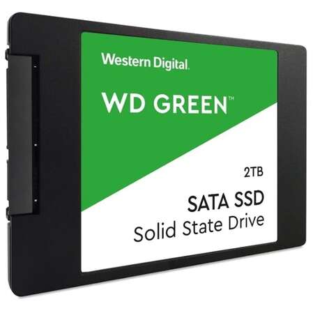Внутренний SSD-накопитель 2000Gb Western Digital Green WDS200T2G0A SATA3 2.5" 