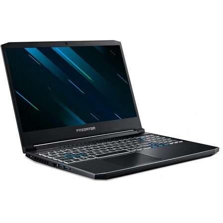 Ноутбук Acer Gaming PH315-53-77SQ Core i7 10750H/16Gb/1Tb SSD/NV RTX2070 8Gb /15.6" FullHD/DOS Black