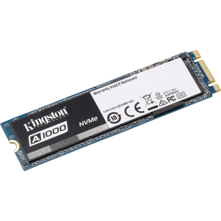 Внутренний SSD-накопитель 480Gb Kingston SA1000M8/480G M.2 2280 PCI-E 3.0 x2
