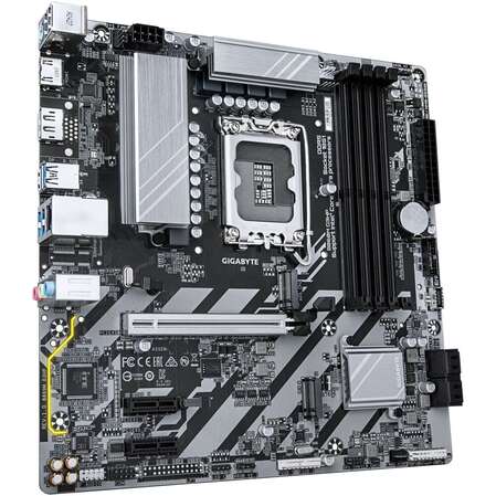 Материнская плата Gigabyte B860M D3HP B860 Soc-1851 4xDDR5, 4xSATA3, RAID, 2хM.2, 1xPCI-E16x, 3xUSB3.2, DP, HDMI, Glan, mATX
