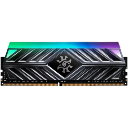Модуль памяти DIMM 8Gb DDR4 PC25600 3200MHz ADATA XPG Spectrix D41 RGB Grey (AX4U32008G16A-ST41)