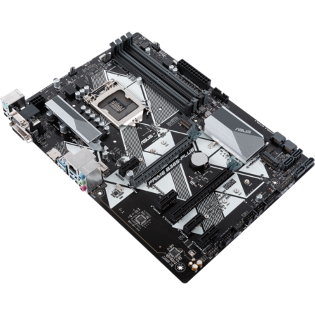 Материнская плата ASUS Prime B365-Plus B365 Socket-1151v2 4xDDR4, 6xSATA3, 2xM.2, 2xPCI-E16x, 4xUSB3.1, D-Sub, DVI-D, HDMI, Glan, ATX