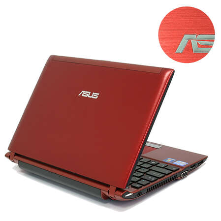 Ноутбук Asus U24E Intel i5-2430M/4Gb/500GB/11.6" Glare 1366x768/Shared/Wi-Fi/Windows 7 Premium Red
