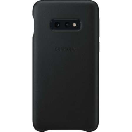 Чехол для Samsung Galaxy s10e SM-G970 Leather Cover чёрный