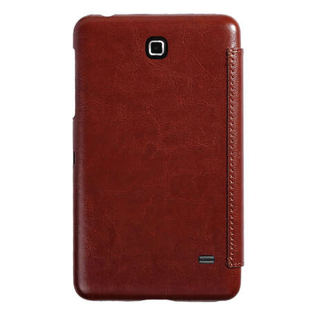 Чехол для Samsung Galaxy Tab 4 7.0 SM-T230\SM-T231\SM-T235 G-case Slim Premium, эко кожа, коричневый 
