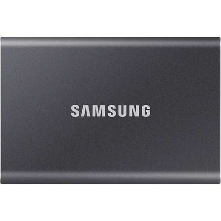 Внешний SSD-накопитель 1Tb Samsung T7 MU-PC1T0T/WW (SSD) USB 3.2 Type C Серый