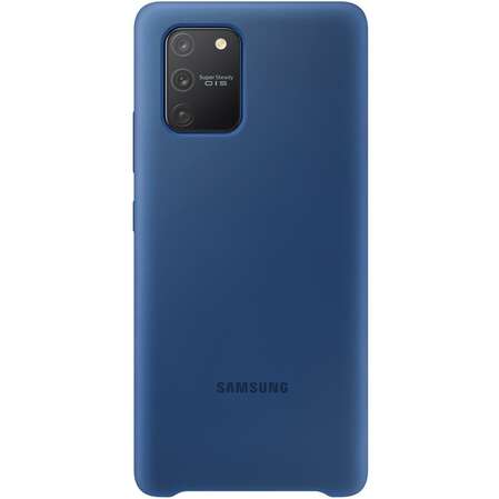 Чехол для Samsung Galaxy S10 Lite SM-G770 Silicone Cover  синий