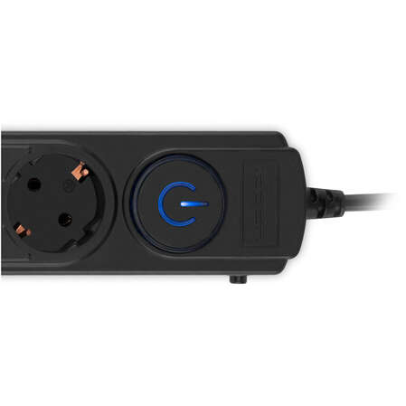 Сетевой фильтр Ippon BK-6-EU-1.8-10-B 6 розеток 1.8м черный