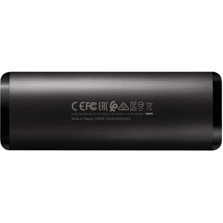 Внешний SSD-накопитель 2Tb A-DATA SE760 ASE760-2TU32G2-CBK (SSD) USB 3.1 Type C черный