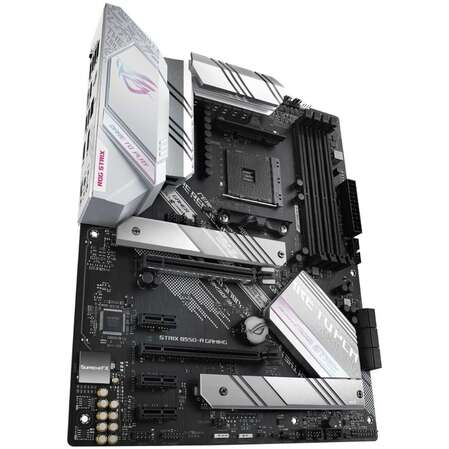 Материнская плата ASUS ROG Strix B550-A Gaming B550 Socket AM4 4xDDR4, 6xSATA3, RAID, 2xM.2, 2xPCI-E16x, 5xUSB3.1, 1xUSB3.1 Type C, DP, HDMI, Glan, ATX