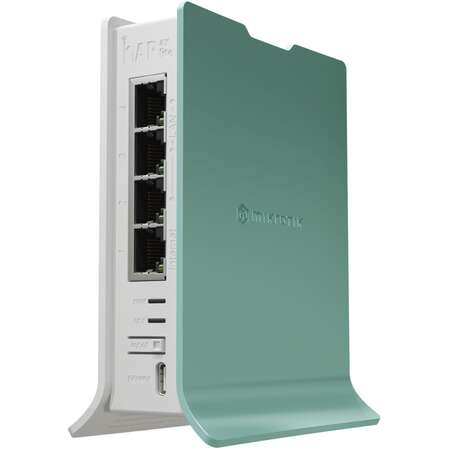 Беспроводной маршрутизатор MikroTik hAP AX  lite L41G-2axD Wi-Fi 6 AX600 4xLAN