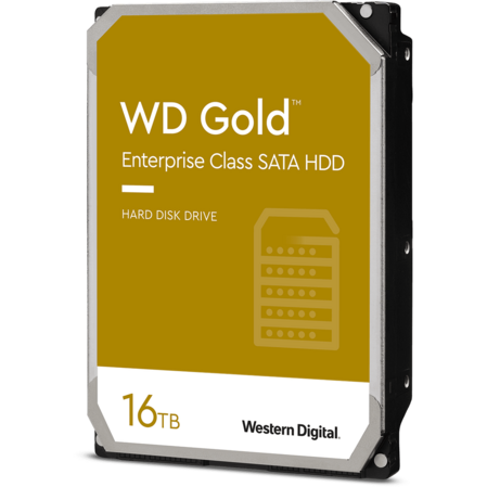 Внутренний жесткий диск 3,5" 16Tb Western Digital (WD161KRYZ) 512Mb 7200rpm SATA3 Gold