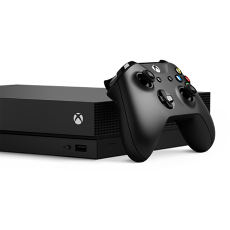 Игровая приставка Microsoft Xbox One X 1Tb Black + Forza Horizon4 + Forza7