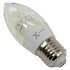 Светодиодная лампа LED лампа X-flash Candle E27 6.5W 220V желтый свет, прозрачная колба