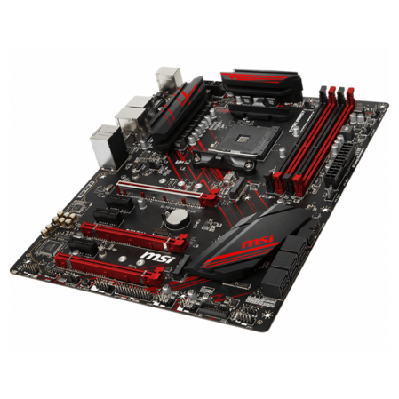 Материнская плата MSI X470 Gaming Plus X470 Socket AM4 4xDDR4, 6xSATA3, RAID, 2xM.2, 3xPCI-E16x, 6xUSB3.1, DVI-D, HDMI, Glan, ATX