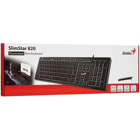 Клавиатура Genius SlimStar 820 Black