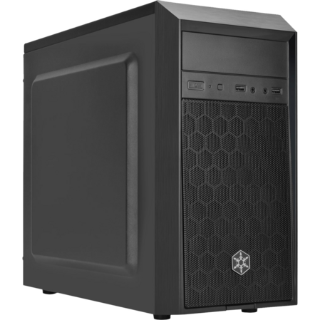 Корпус MicroATX Minitower Silverstone SST-PS16B Black