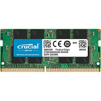 Модуль памяти SO-DIMM DDR4 8Gb PC25600 3200Mhz Crucial (CT8G4SFRA32A)