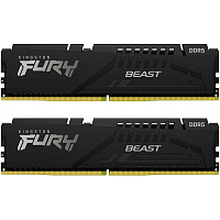 Модуль памяти DIMM 64Gb 2х32Gb DDR5 PC48000 6000MHz Kingston Fury Beast Black EXPO (KF560C36BBEK2-64)