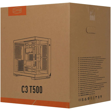 Корпус ATX Miditower PcCooler C3 T500 BK Black
