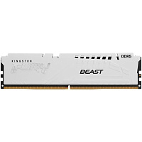 Модуль памяти DIMM 32Gb DDR5 PC48000 6000MHz Kingston Fury Beast White (KF560C30BWE-32)