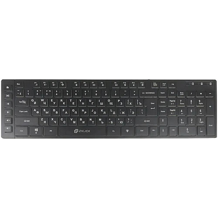 Клавиатура Oklick 560ML Slim Black USB 