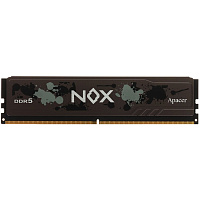 Модуль памяти DIMM 16Gb DDR5 PC48000 6000MHz Apacer NOX Black (AH5U16G60C622MBAA-1)