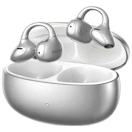 Bluetooth гарнитура Ugreen WS218 (85911) ClipBuds Pro ANC Silver