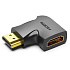 Переходник HDMI(M) - HDMI(F) Vention (AIQB0) угловой 270
