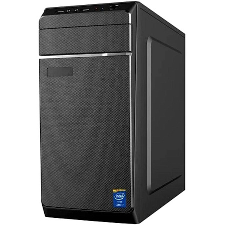 Корпус MicroATX Minitower Delux MN322 400W Black