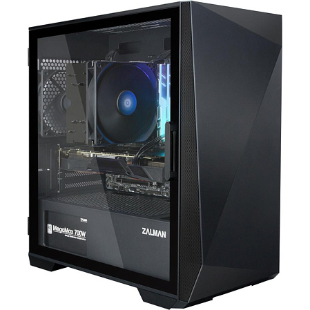 Корпус MicroATX Miditower Zalman Z1 Iceberg Black