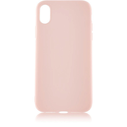 Чехол для Apple iPhone Xr Brosco Colourful светло-розовый