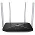 Беспроводной маршрутизатор Mercusys AC12, Wi-Fi 5 802.11ac 1167Мбит/с, 2.4+5ГГц, 4xLAN, 1xWAN чёрный