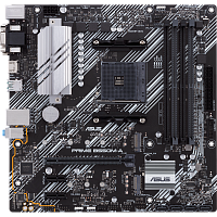Материнская плата ASUS Prime B550M-A B550 Socket AM4 4xDDR4, 4xSATA3, RAID, 2xM.2, 1xPCI-E16x, 6xUSB3.1, D-Sub, DVI-D, HDMI, Glan, mATX