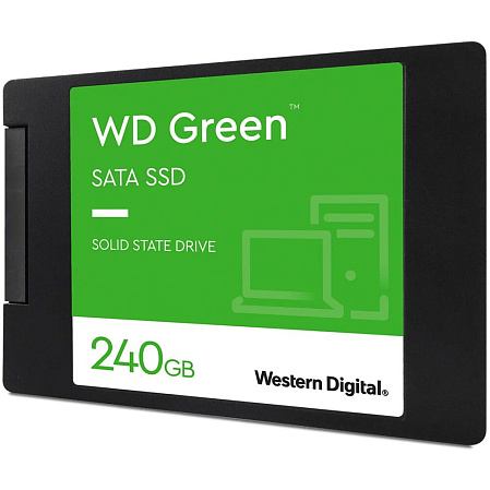 Внутренний SSD-накопитель 240Gb Western Digital Green WDS240G3G0A SATA3 2.5"