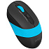 Мышь беспроводная A4Tech Fstyler FG10S Black/Blue silent Wireless