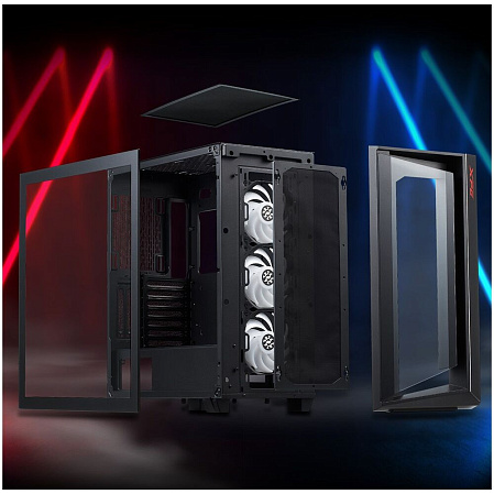 Корпус ATX Miditower XPG Cruiser Black