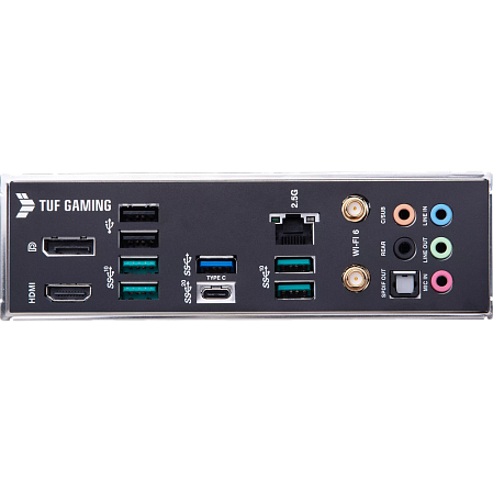 Материнская плата ASUS TUF Gaming B660M-Plus WiFi D4 B660 Socket-1700 4xDDR4, 4xSATA3, RAID, 2xM.2, 2xPCI-E16x, 5xUSB3.2, 1xUSB3.2 Type C, DP, HDMI, WiFi, 2.5Glan, mATX
