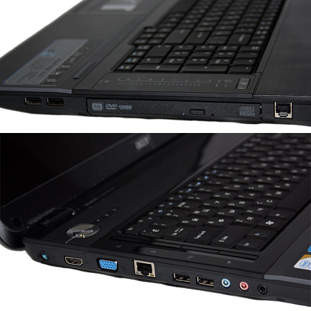 Ноутбук Acer Aspire 8735G-664G50Mi T6600/4/500/GF G240M 1Gb/DVD/18.4"Full HD/Win7 HP LX.PHF02.045