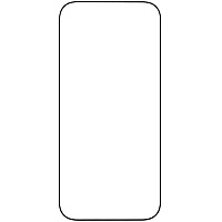 Защитное стекло для Apple iPhone 17 Pro uBear Extreme Nano Shield, с черной рамкой