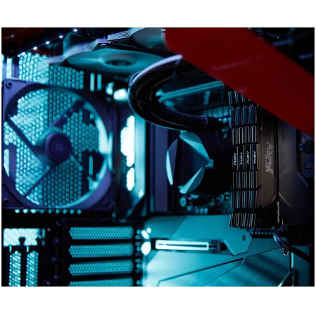 Модуль памяти DIMM 16Gb 2х8Gb DDR4 PC25600 3200MHz Kingston Fury Renegade Black (KF432C16RB2K2/16)