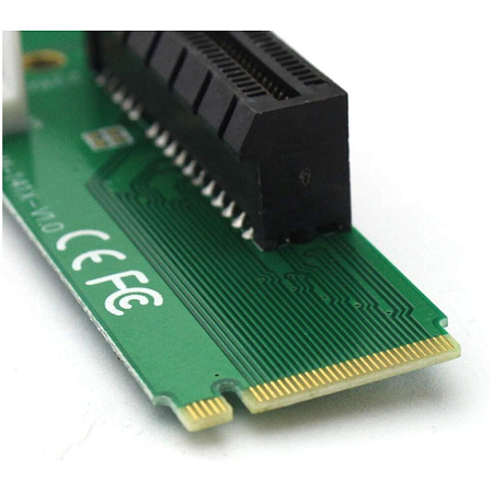 Адаптер M.2 M Key Male на PCI-E 4X Female x4 LM-141X