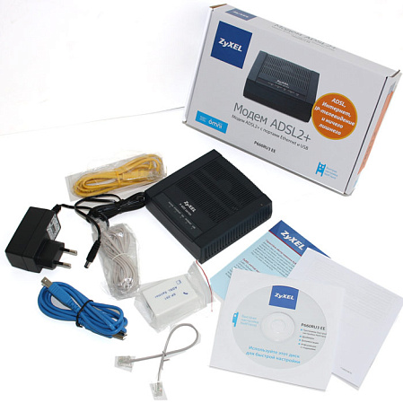 Проводной ADSL маршрутизатор ZyXEL P660RU3 EE