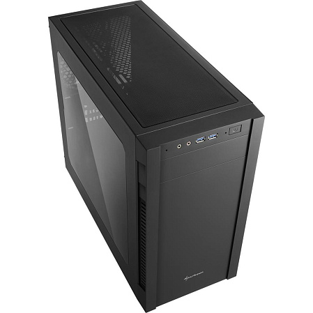 Корпус MicroATX Miditower Sharkoon S1000 Window Black