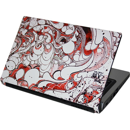 Ноутбук Dell Studio 1555 T6600/3Gb/250Gb/15.6"/4570 512mb/dvd/BT/WF/Win7 HB Red Swirl