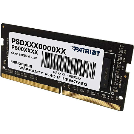 Модуль памяти SO-DIMM DDR4 16Gb PC21300 2666MHz Patriot Memory (PSD416G266681S)