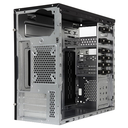 Корпус MicroATX Minitower Foxline FL-516-FZ450R 450W Black