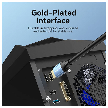 Кабель HDMI-HDMI v2.0 2.0м Vention (ALHSH)